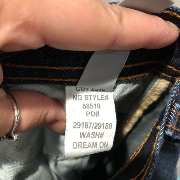 Nasty Gal Raw Hem High Rise Wide Leg Jeans Size 26 - Picture 6 of 7